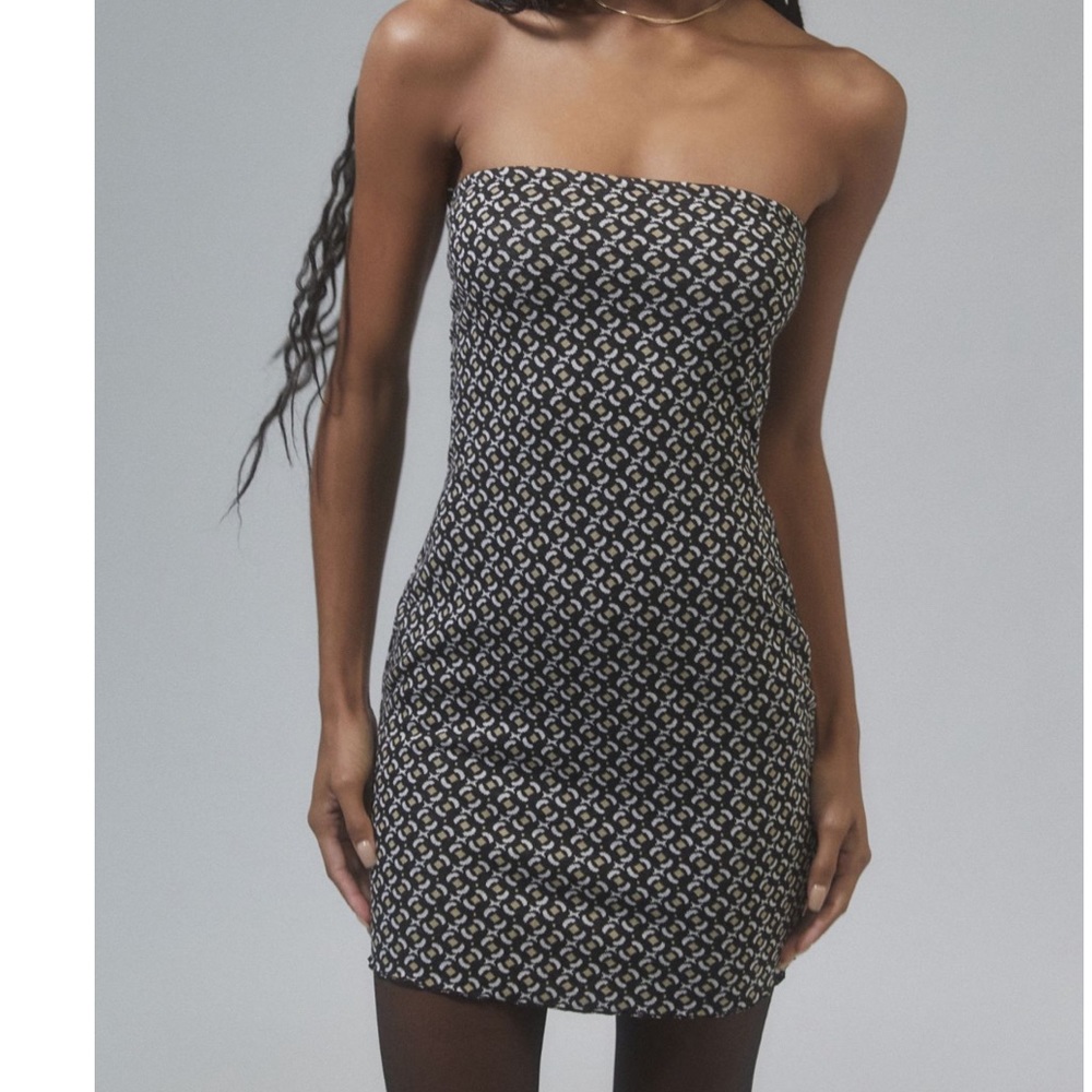 Urban Andrea Kristy Printed Tube Dress